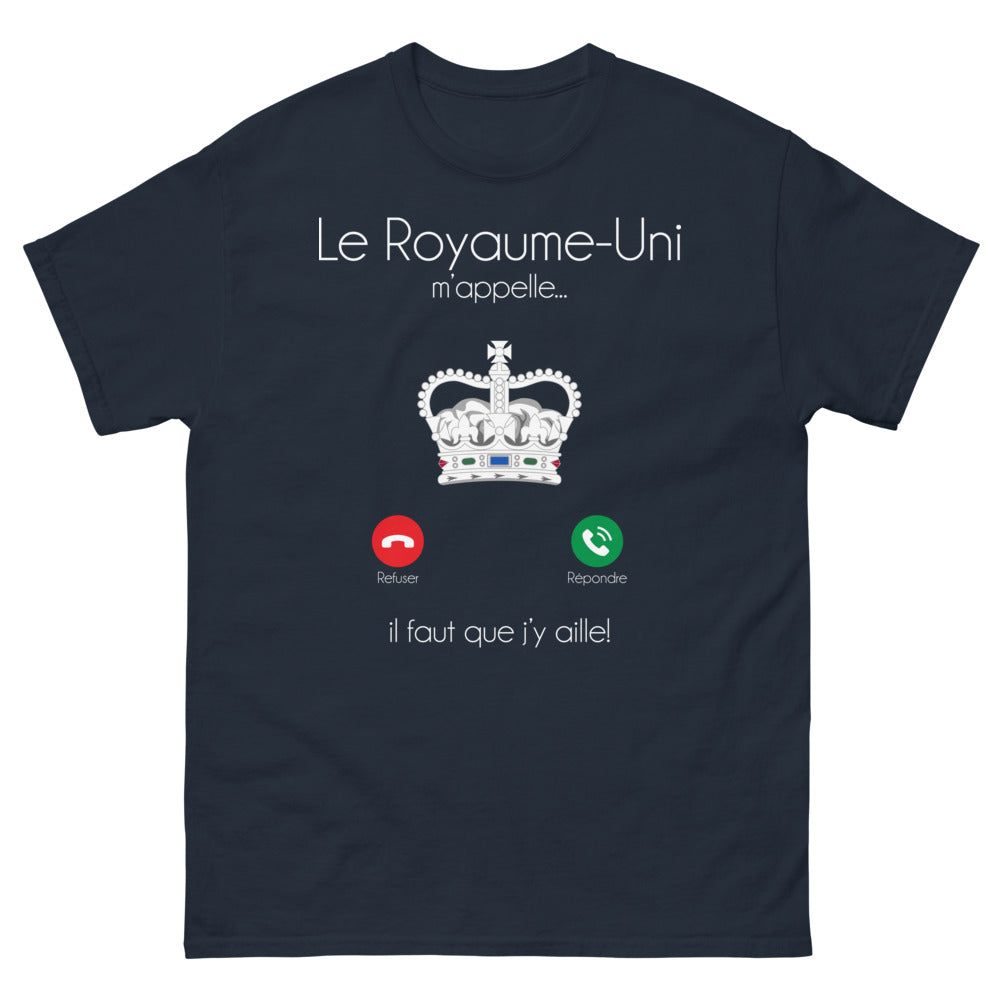 T-shirt Royaume-Uni marine - Le Royaume-Uni m'appelle