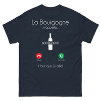 Thumbnail for T-shirt Bourgogne marine - La Bourgogne m'appelle