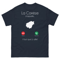 Thumbnail for T-shirt Corrèze marine - La Corrèze m'appelle