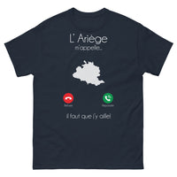 Thumbnail for T-shirt Ariège marine - L'appel irrésistible
