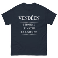 Thumbnail for T-shirt Vendéen marine - L'homme, le mythe, la légende
