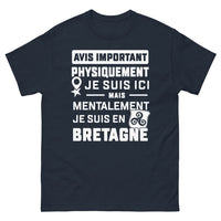 Thumbnail for T-shirt Bretagne marine - physiquement en Bretagne