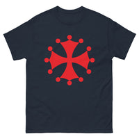 Thumbnail for T-shirt Occitanie marine - croix occitane