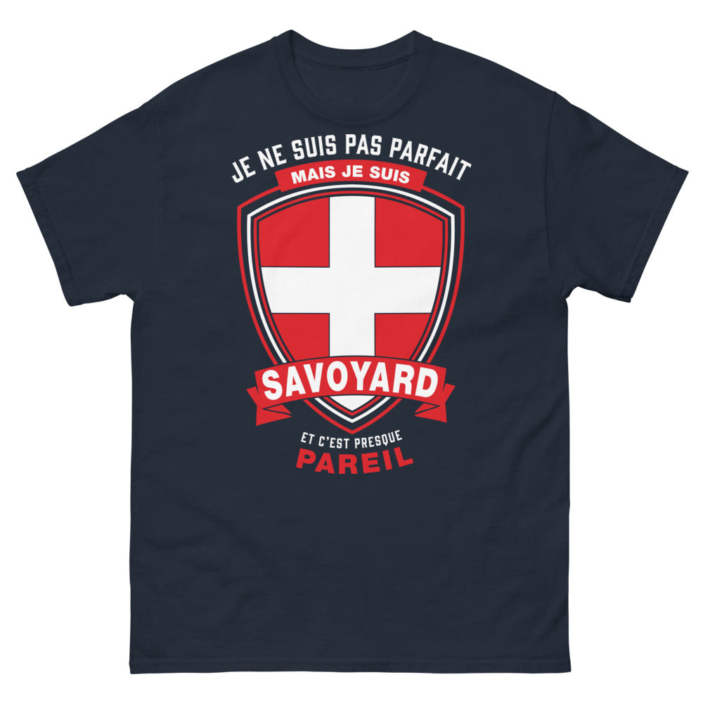 T-shirt Savoyard marine - Savoyard et presque parfait