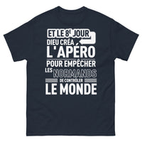 Thumbnail for T-shirt Normands et l’Apéro marine - fièrement normand