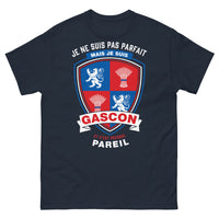 Thumbnail for T-shirt Gascon marine face - presque pareil