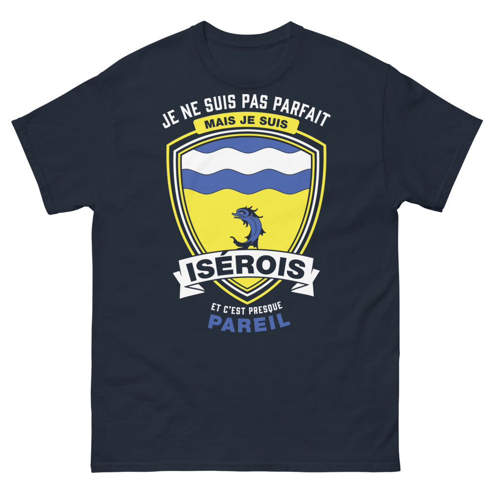 T-shirt Isérois marine - pas parfait mais presque