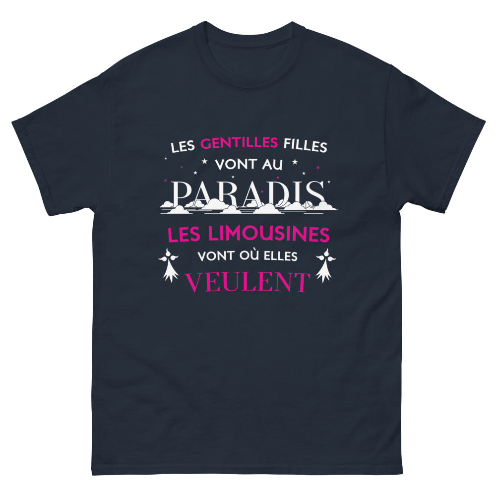 T-shirt Limousin marine - humour et fierté locale
