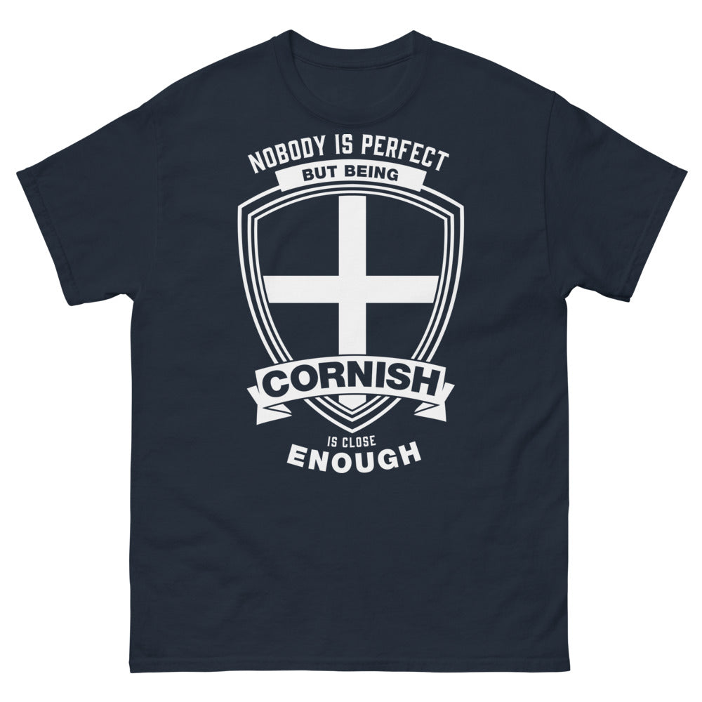 T-shirt Cornouailles marine - personne n'est parfait