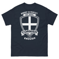 Thumbnail for T-shirt Cornouailles marine - personne n'est parfait