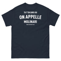 Thumbnail for T-shirt Molinari marine - bras cassés