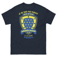 Thumbnail for T-shirt Ardèche marine - Ardéchois, fier et drôle