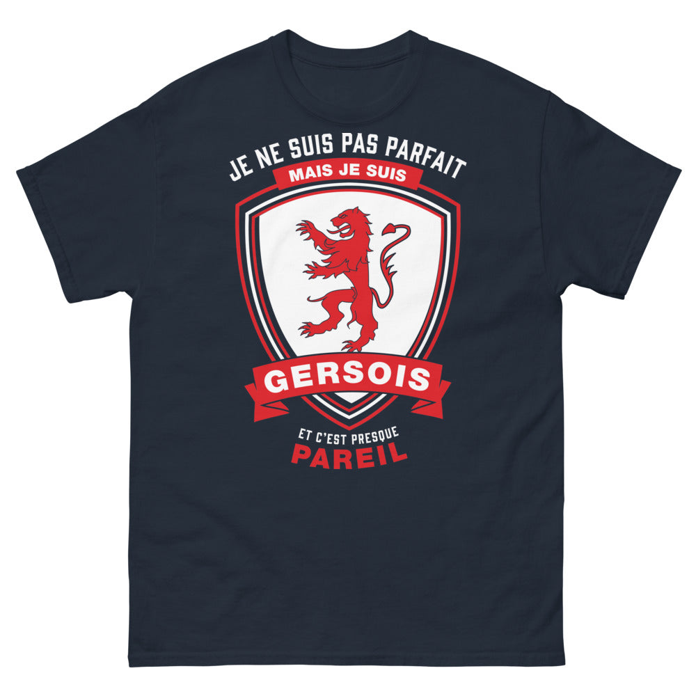 T-shirt Gers marine - je ne suis pas parfait