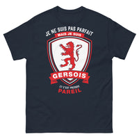 Thumbnail for T-shirt Gers marine - je ne suis pas parfait