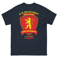 Thumbnail for T-shirt Aveyronnais marine - message fier et authentique