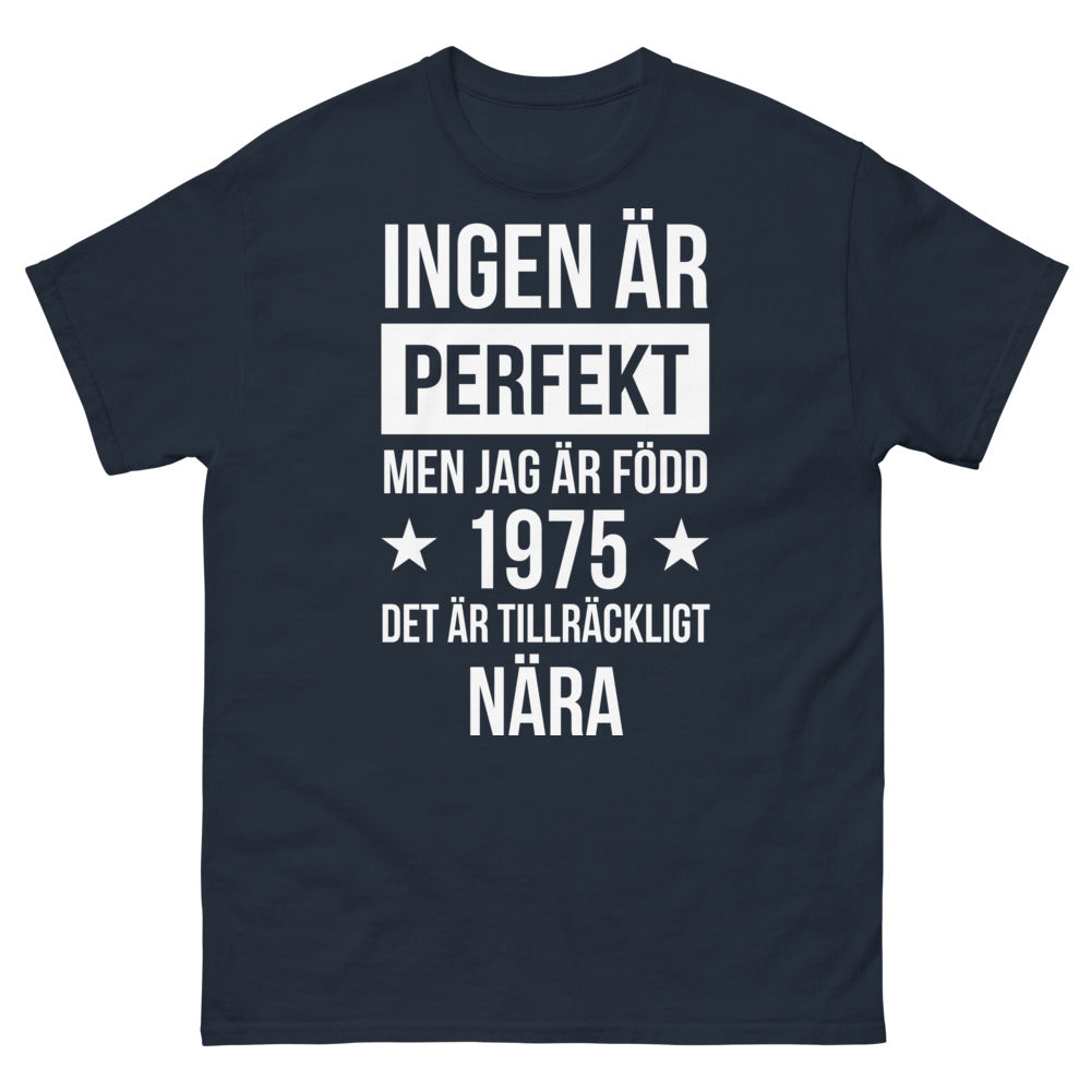 Marineblaues T-Shirt Schweden - Stolz seit 1975