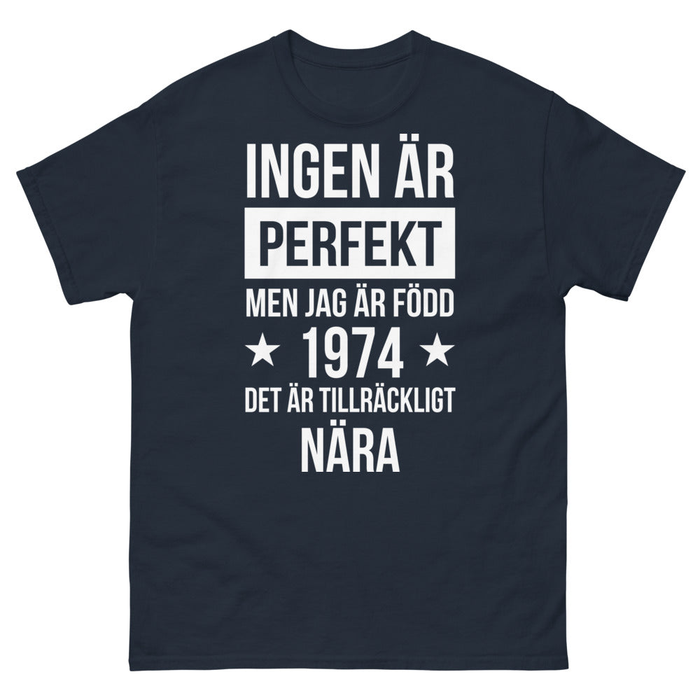 T-shirt 1974 marine - clin d'œil rétro années 70
