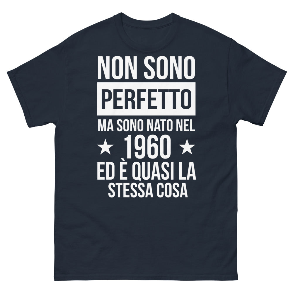 T-shirt - Non Sono Perfetto, Nato nel 1960