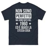 Thumbnail for T-shirt - Non Sono Perfetto, Nato nel 1960
