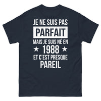 Thumbnail for T-shirt années 80 marine - clin d'oeil 1988