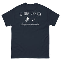 Thumbnail for T-shirt Vosges bleu marine - Je suis une fée, la fée pas chier