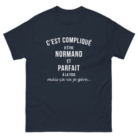 Thumbnail for T-shirt normand marine - être normand et parfait