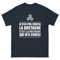 Thumbnail for T-shirt Bretagne marine - C'est la Bretagne qui m'a choisi