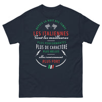 Thumbnail for T-shirt Italie marine face - esprit italienne