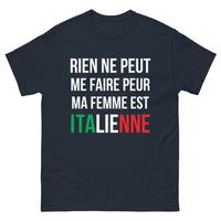 Thumbnail for T-shirt Italie marine - Rien ne peut me faire peur