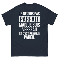 Thumbnail for T-shirt Verseau marine - humour discret