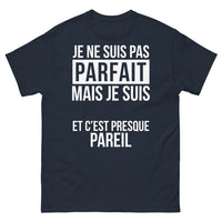 Thumbnail for T-shirt Bretagne marine - Je ne suis pas parfait mais je suis Breton