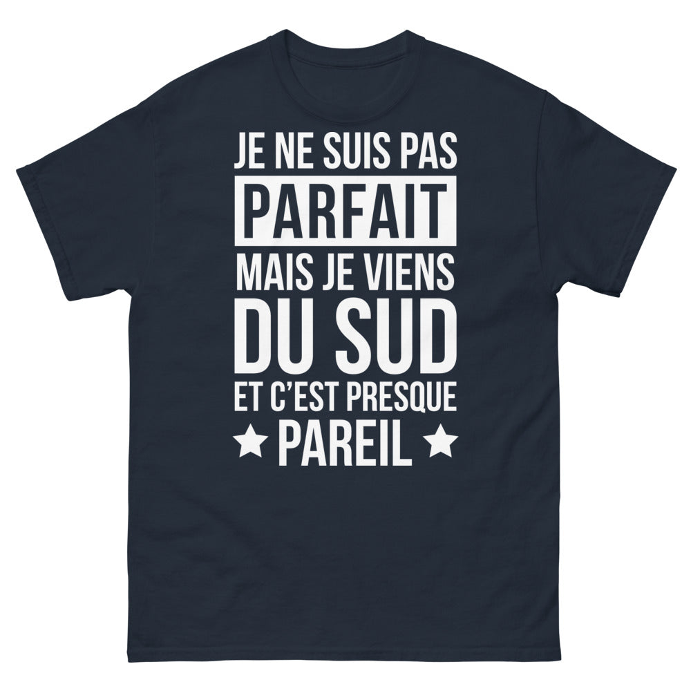T-shirt Sud bleu marine face - fierté du Midi