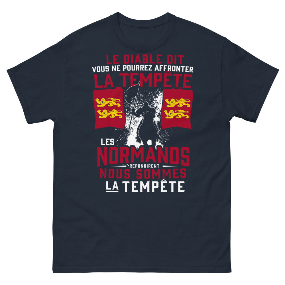 T-shirt Normands bleu marine - Nous Sommes la Tempête