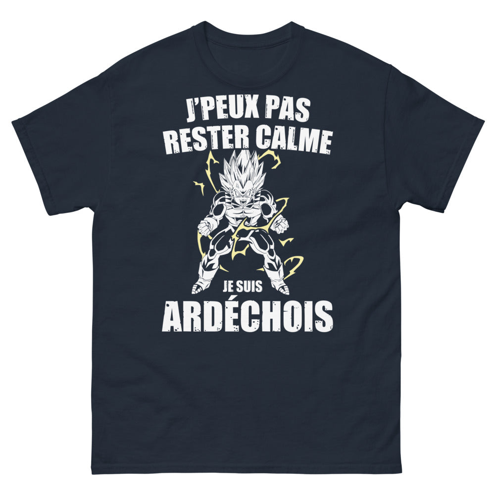 T-shirt Ardèche marine - fierté ardéchoise