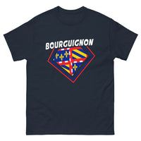 Thumbnail for T-shirt Bourguignon marine - nostalgie régionale