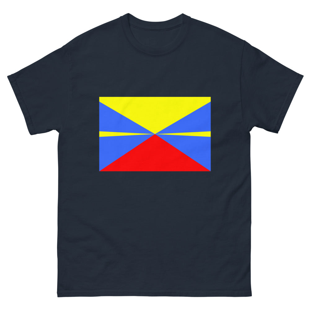 T-shirt Colombie marine - drapeau et fierté