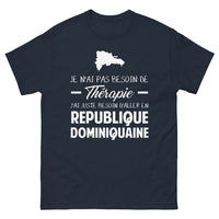 Thumbnail for T-shirt République Dominicaine marine - humour et voyage