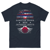 Thumbnail for T-shirt Hawaii marine - Hawaiian roots et racines japonaises