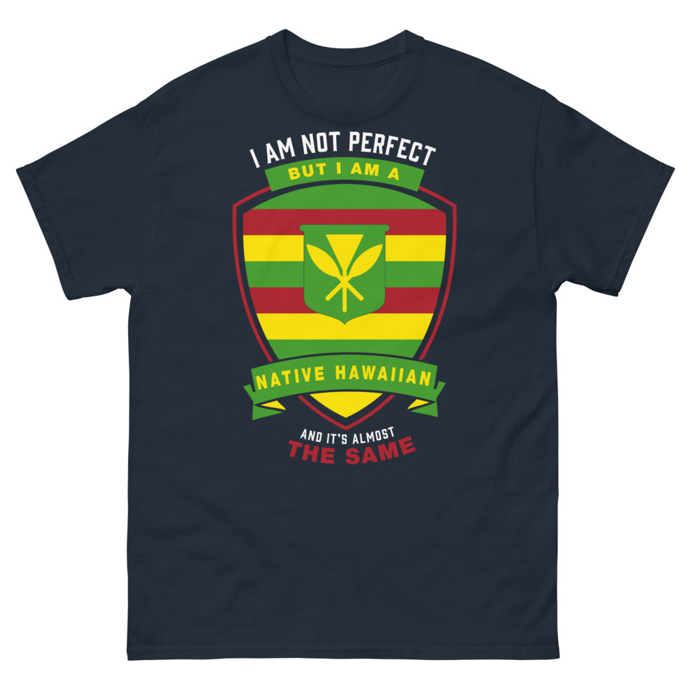 T-shirt Native Hawaiian marine face - i am not perfect