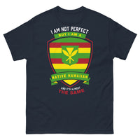 Thumbnail for T-shirt Native Hawaiian marine face - i am not perfect