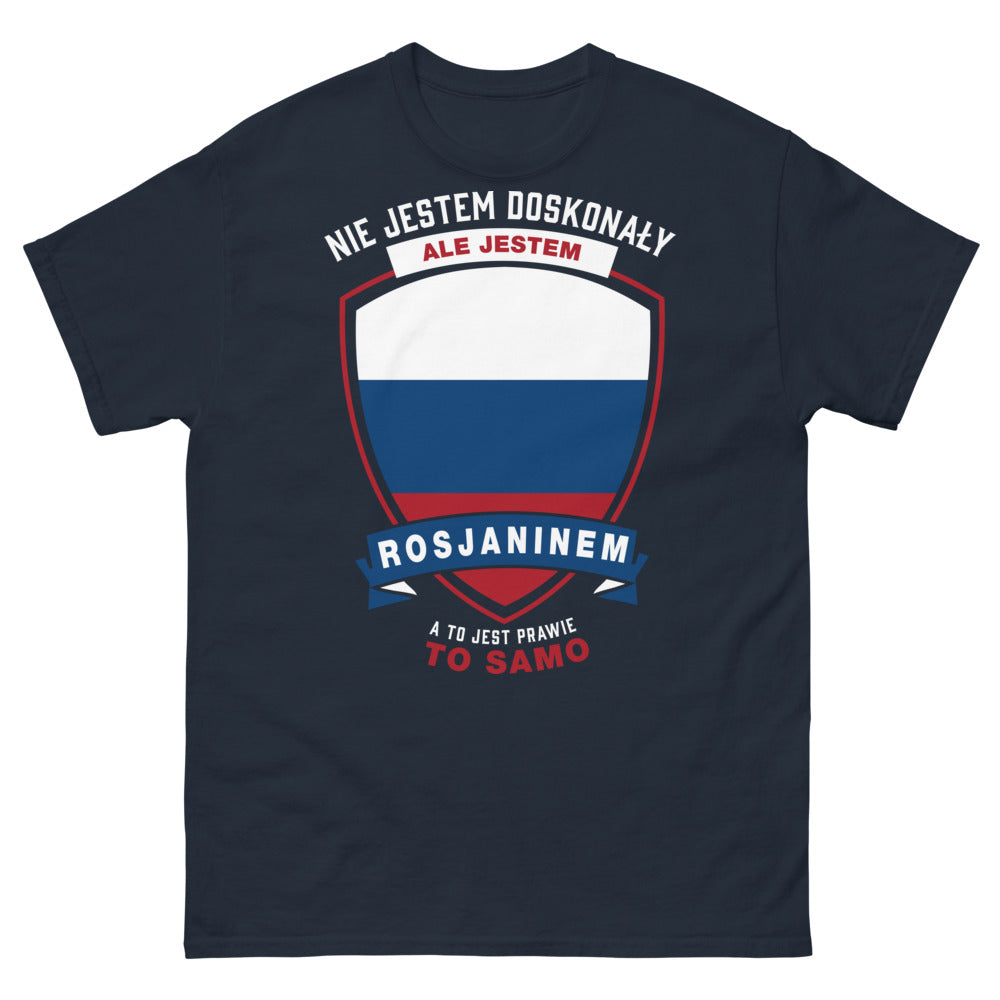 T-shirt Russie marine - clin d'œil russe