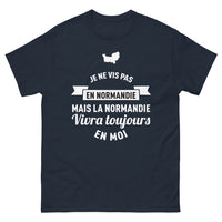 Thumbnail for T-shirt Normandie marine face - clin d'œil normand