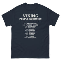 Thumbnail for T-shirt Viking marine - Peuple guerrier