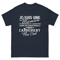 Thumbnail for T-shirt laboratoire marine - maman technicienne de laboratoire, plus cool