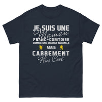 Thumbnail for T-shirt Franc-Comtoise marine - Maman Franc-Comtoise