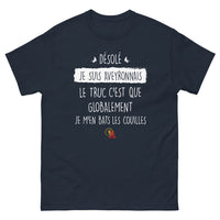 Thumbnail for T-shirt Aveyron marine - Désolé, je suis aveyronnais