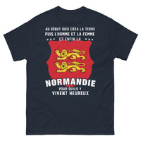 Thumbnail for T-shirt Normandie marine - humour normand