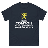 Thumbnail for T-shirt Comtois marine - et toi, quel est ton super pouvoir Comtois ?