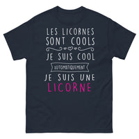 Thumbnail for T-shirt Licorne marine - magie intérieure