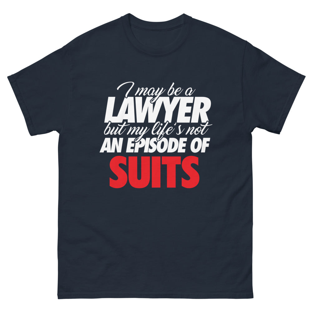 T-shirt avocats marine - Vie réelle du cabinet